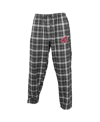 Concepts Sport Men's Charcoal/Gray Washington State Cougars Ultimate Flannel Pants
