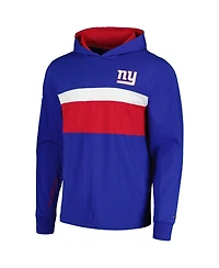 Tommy Hilfiger Men's Royal New York Giants Morgan Long Sleeve Hoodie T-Shirt