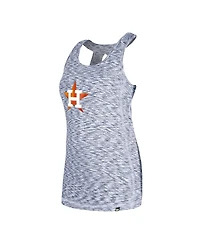 New Era Women's Navy Houston Astros Space Dye Keyhole Back Tank Top