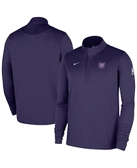 Nike Men's Purple Sacramento Kings 2025/26 City Edition Remix Authentic Coaches Dri-fit Half-Zip
