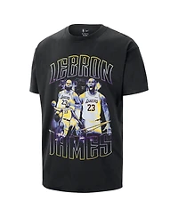 Nike Men's and Women's LeBron James Black Los Angeles Lakers Athlete T-Shirt