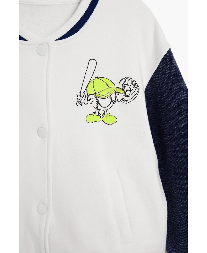 Desigual Boys Boys's Hybrid baseball jacket