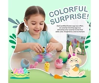 Sperric Plush Bunny Holding Carrot & Unicorn Hatching Eggs