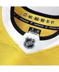 Fanatics Men's David Pastrnak Gold Boston Bruins 2026 Nhl Stadium Series Premium Jersey