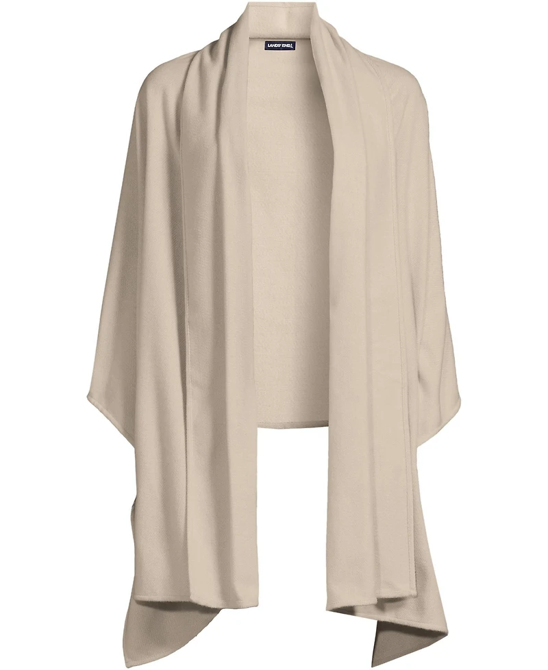 Lands' End Women's CashTouch Travel Wrap