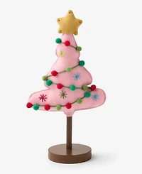 Holiday Lane Whimsy Pink Tree with Ornaments Decor, Macy's Exclusive