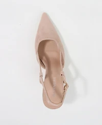 Berness Carmella Pointed Toe Slingback Heels