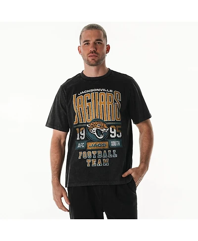 The Wild Collective Men's and Women's Black Jacksonville Jaguars Band T-Shirt