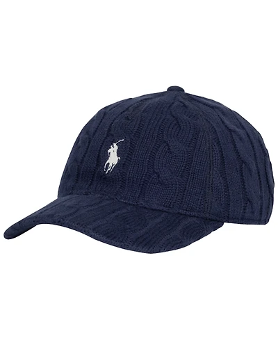 Polo Ralph Lauren Men's Classic Cotton Cable Baseball Hat