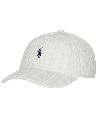 Polo Ralph Lauren Men's Classic Cotton Cable Baseball Hat