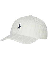 Polo Ralph Lauren Men's Classic Cotton Cable Baseball Hat