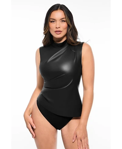 Popilush Women's Contour Flex All-in-One Fitted Bodysuit
