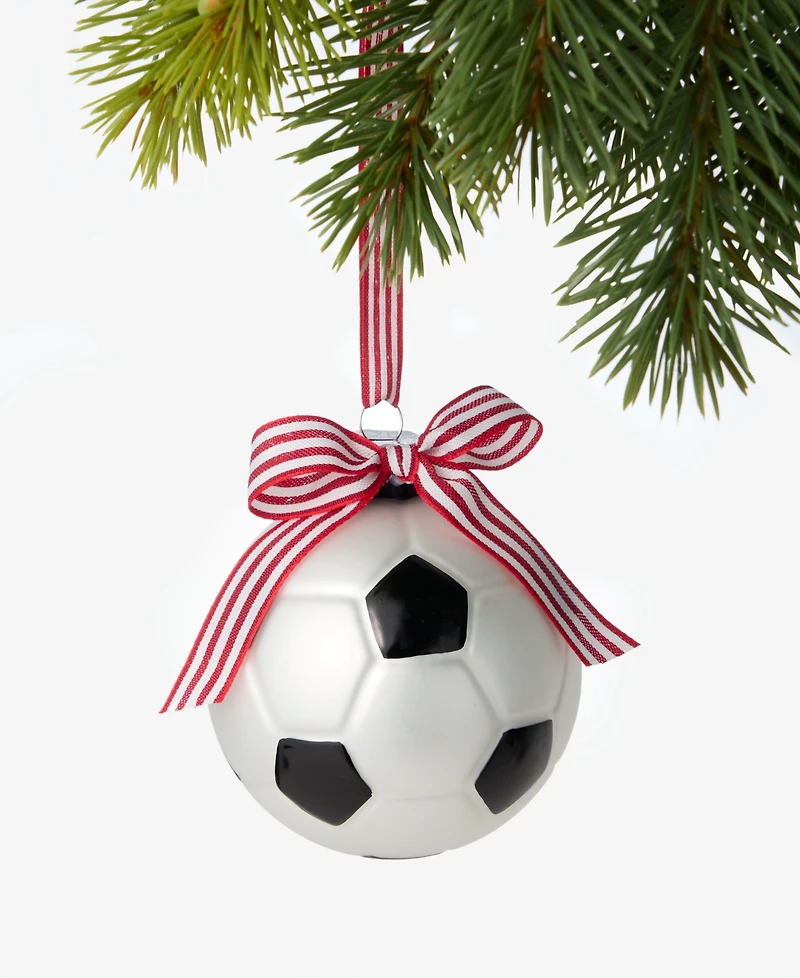 Holiday Lane Sports Soccer Ball Ornament, Macy's Exclusive