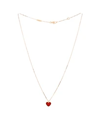 Pre-Owned Van Cleef & Arpels Sweet Alhambra Heart Pendant Necklace