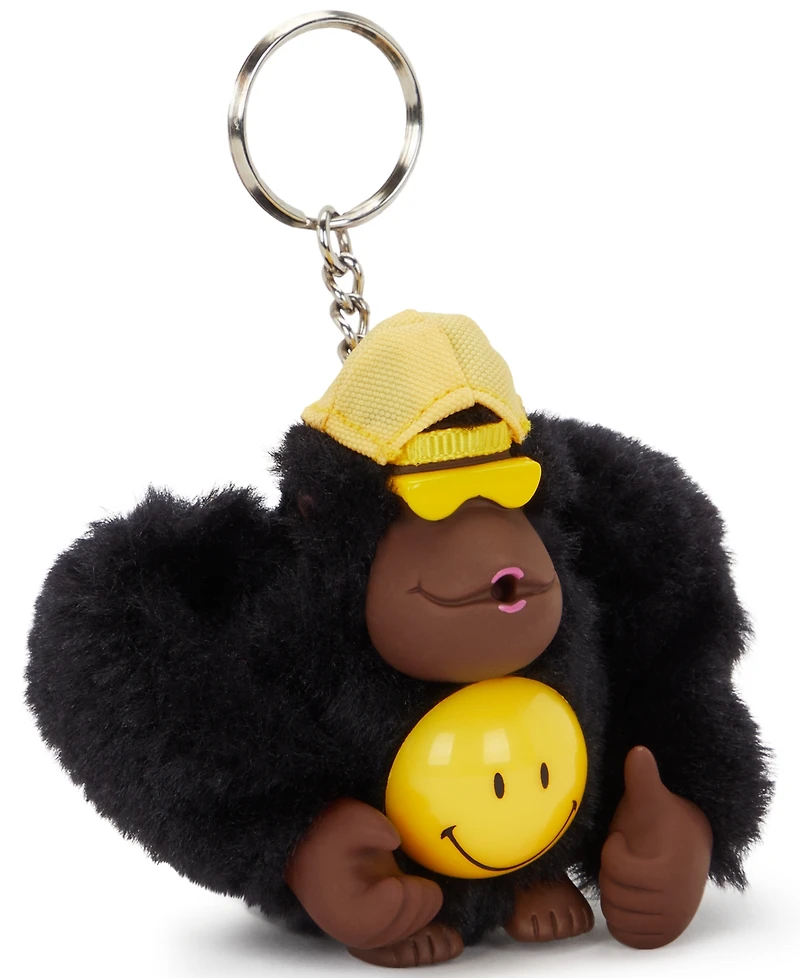 Kipling Fun Ball Mini Monkey Keychain Charm