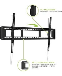 Kanto T6090 Largest Extra-WideTilting Tv Mount