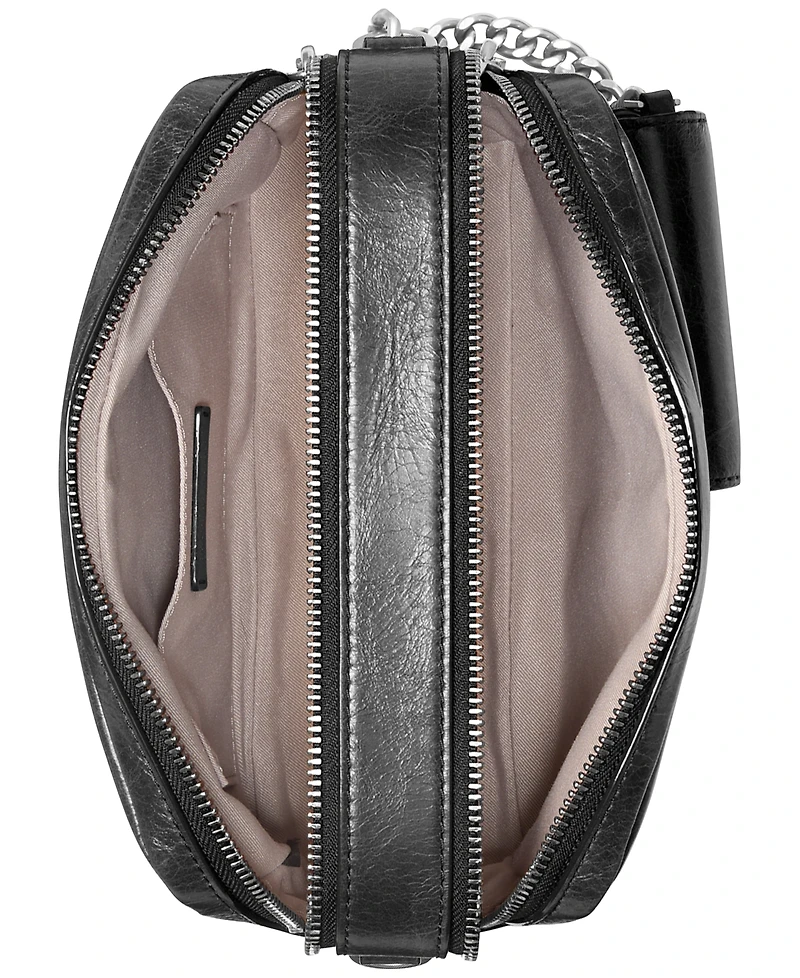 Michael Kors Bryant Double Zip Mini Chain Camera Crossbody Bag