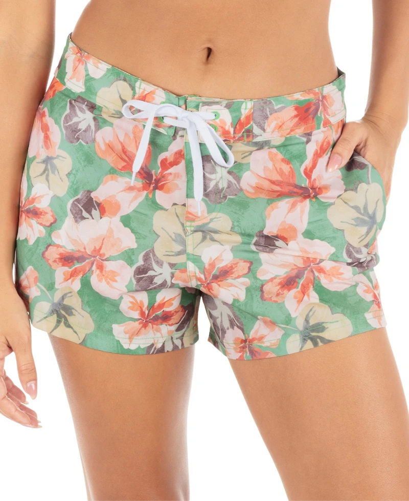 Hurley Women's Gingko Cloud Printed Board Shorts