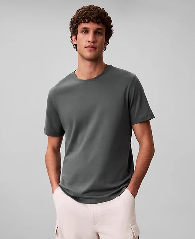 Calvin Klein Men's Short Sleeve Supima Cotton Interlock T-Shirt