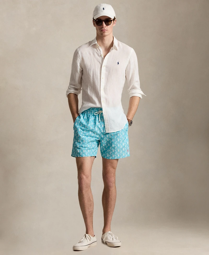 Polo Ralph Lauren Men's Printed Swim Trunks