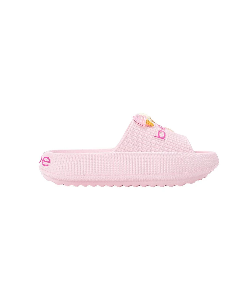 Bebe Girls Eva Slide – Lightweight Comfy Sandals with Ice Cream Charms