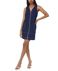 Msk Petite V-Neck Shift Dress