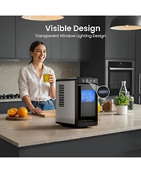 Antarctic Star Portable Ice Maker with Carry Handle, 26 lbs. Capacity & Self-Cleaning