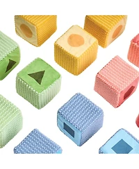 Kaplan Early Learning Soft Shape and Color Blocks - Set of 12