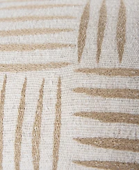 Rizzy Home Grace Cotton Blend Decorative Pillow, 14" x 20"