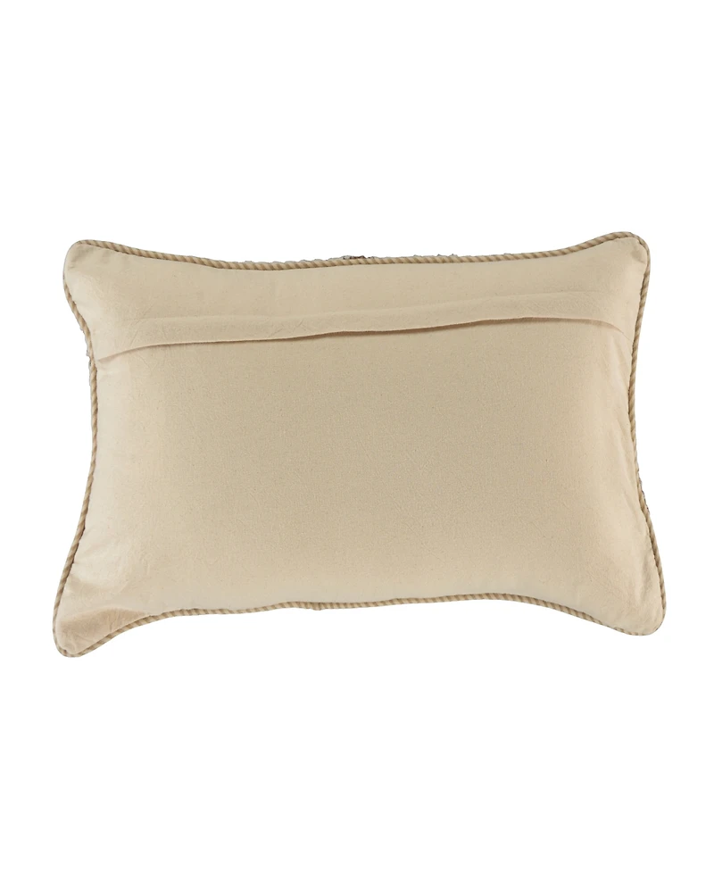 Rizzy Home Hattie Cotton Blend Decorative Pillow, 14" x 26"
