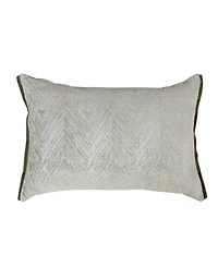 Rizzy Home Edith Cotton Blend Decorative Pillow, 14" x 26"