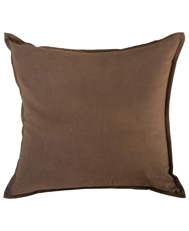 Rizzy Home Francis Cotton Decorative Pillow, 20" x
