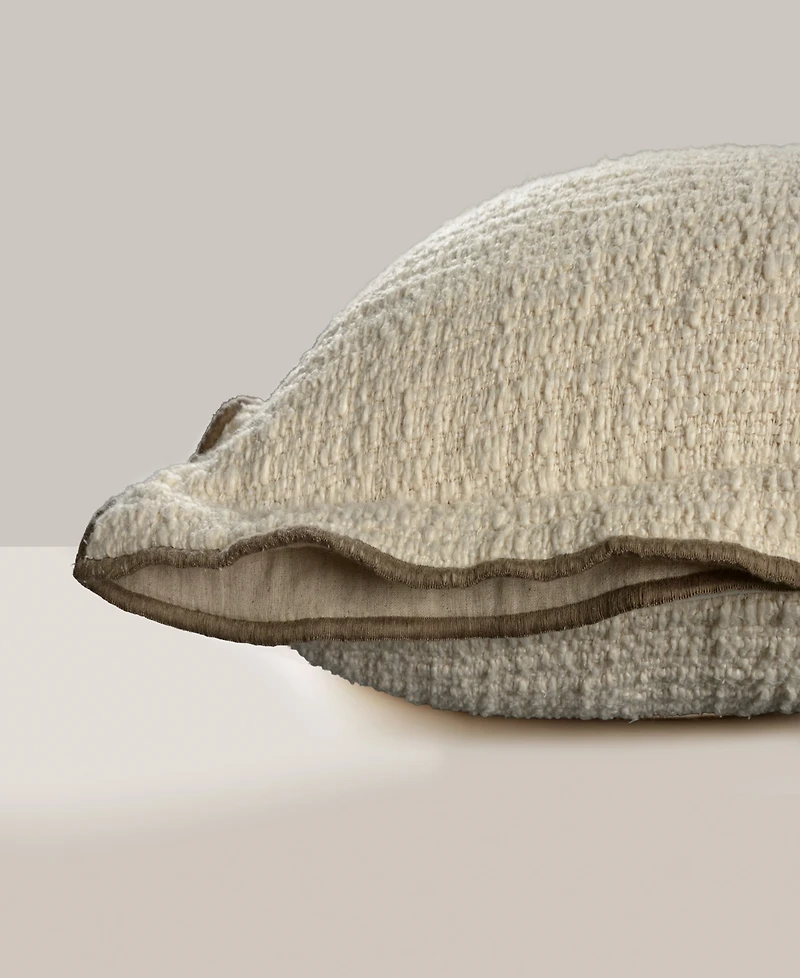 Rizzy Home Eva Cotton Blend Decorative Pillow, 22" x