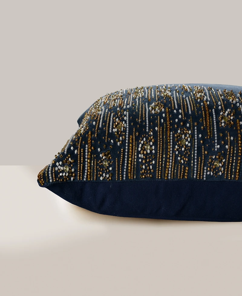 Rizzy Home Elsie Cotton Decorative Pillow, 14" x 20"