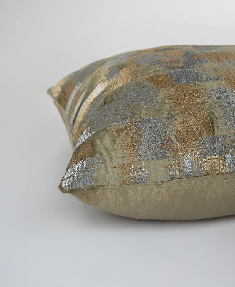 Rizzy Home Katy Velvet Decorative Pillow, 22" x 22"