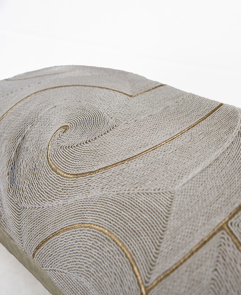 Rizzy Home Sam Cotton Velvet Decorative Pillow, 14" x 26"