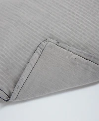 Rizzy Home Faye Cotton Velvet Decorative Pillow, 22" x