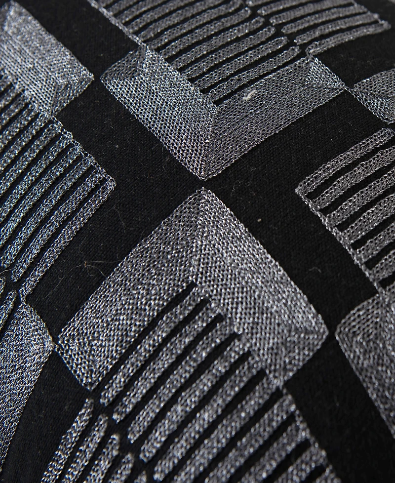 Rizzy Home Martha Cotton Decorative Pillow, 14" x 20"