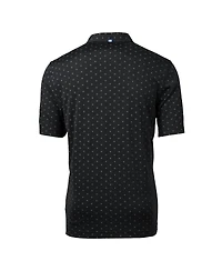 Cutter & Buck Men's Black Georgia Bulldogs Big Tall Virtue Eco Pique Tile Print Polo Shirt