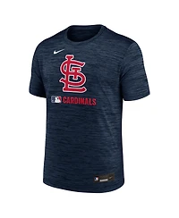 Nike Men's Navy St. Louis Cardinals Authentic Collection Velocity Dri-fit T-Shirt