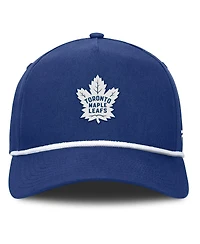 Fanatics Men's Blue Toronto Maple Leaf's Authentic Pro Rink Roper A-Frame Adjustable Hat