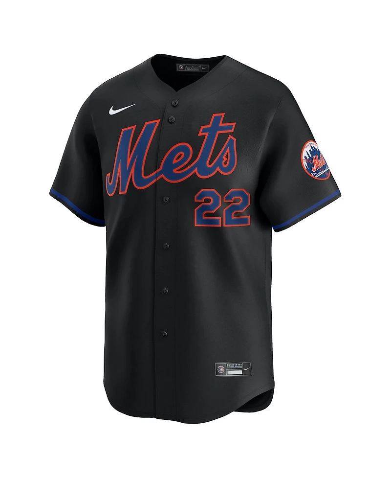 Nike Men's Juan Soto Black New York Mets Alternate Limited Player Jersey