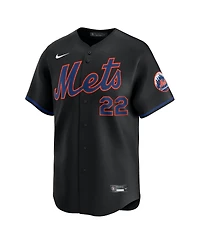 Nike Men's Juan Soto Black New York Mets Alternate Limited Player Jersey