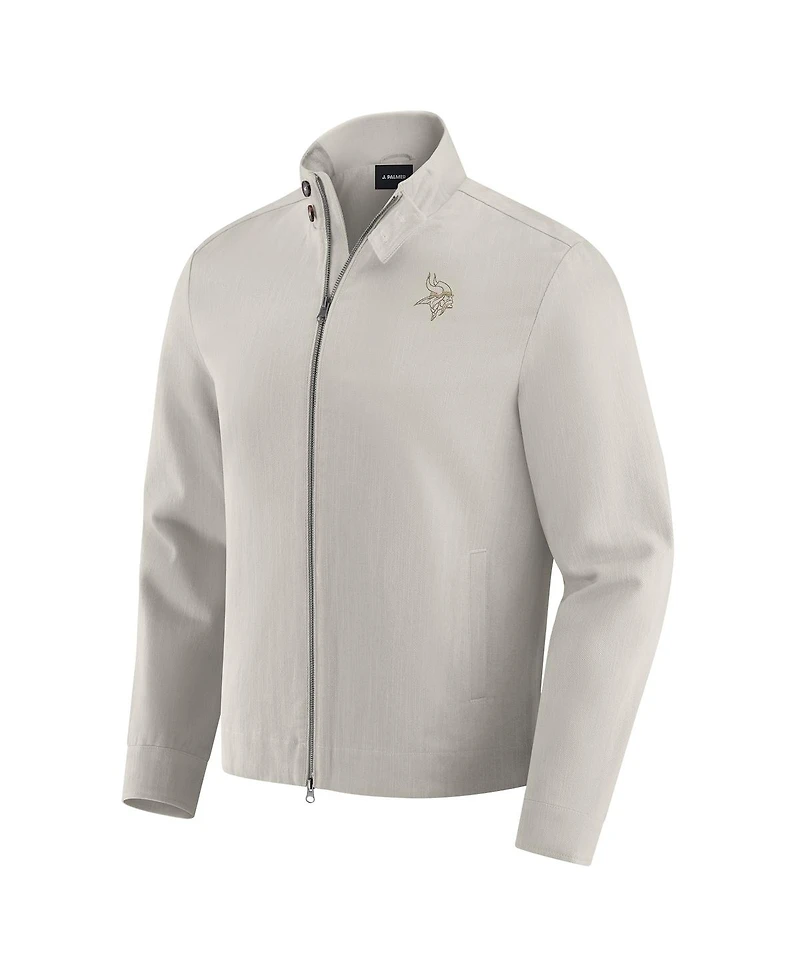 J. Palmer Men's Gray Minnesota Vikings Air Raid Full-Zip Jacket