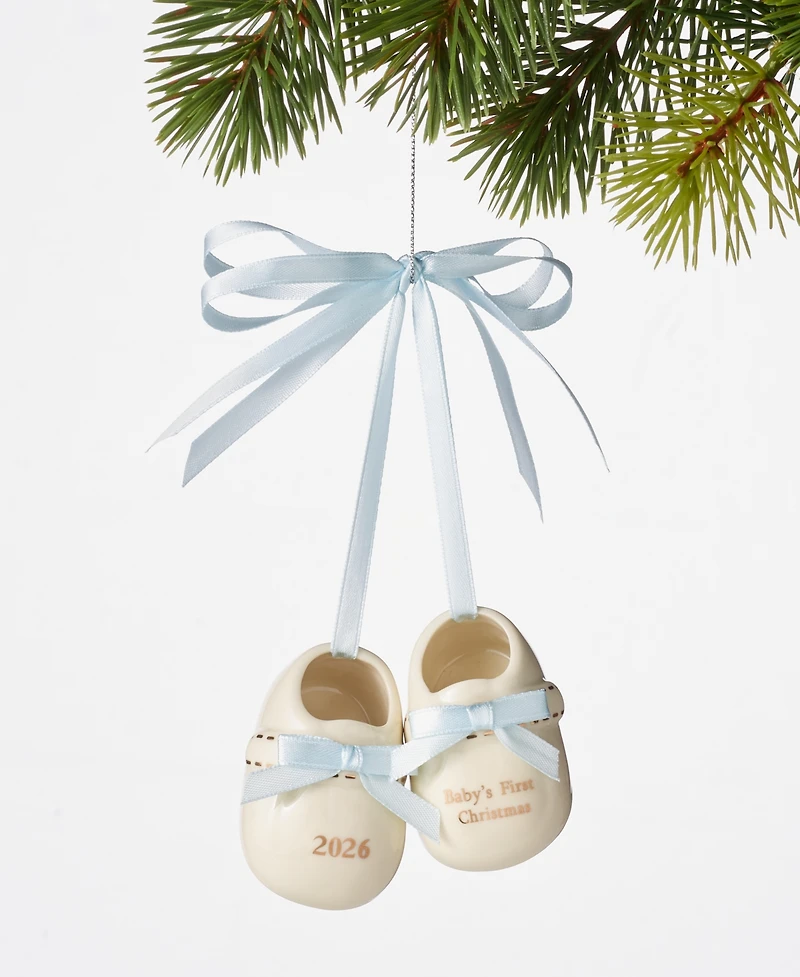 Holiday Lane 2025 Baby's First Christmas Blue Ornament, Exclusively at Macy's