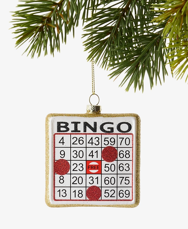 Holiday Lane All About You Bingo Ornament, Exclusively at Macy's
