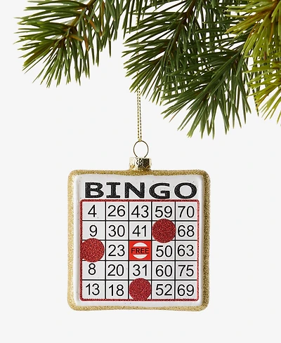 Holiday Lane All About You Bingo Ornament, Exclusively at Macy's