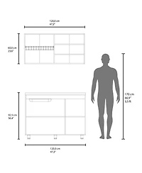 Fm Furniture Napoleon Kitchen Furniture Set with Dishwasher and Upper Storage