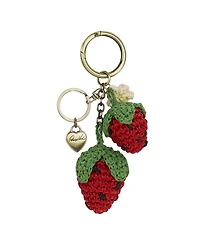 Patricia Nash Raffia Strawberry Bag Charm