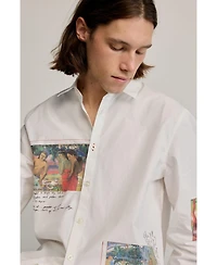 Desigual Men's Printed Gaugin Shirt
